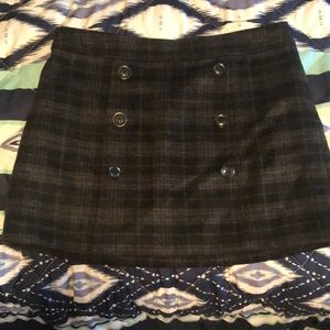 Gap plaid skirt